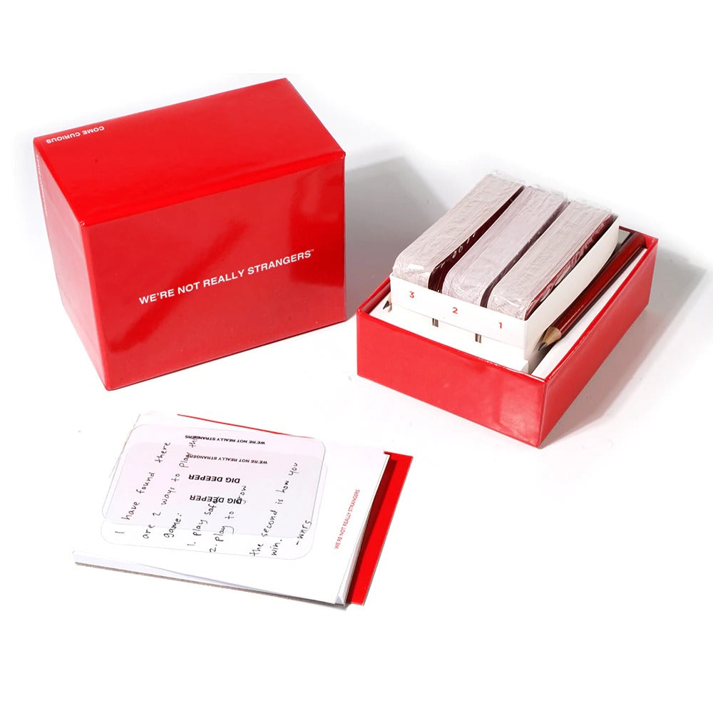 We're Not Really Strangers Card Game - an Interactive Adult Card Game and Icebre We're Not Really Strangers Card Game - an Interactive Adult Card Game and Icebre